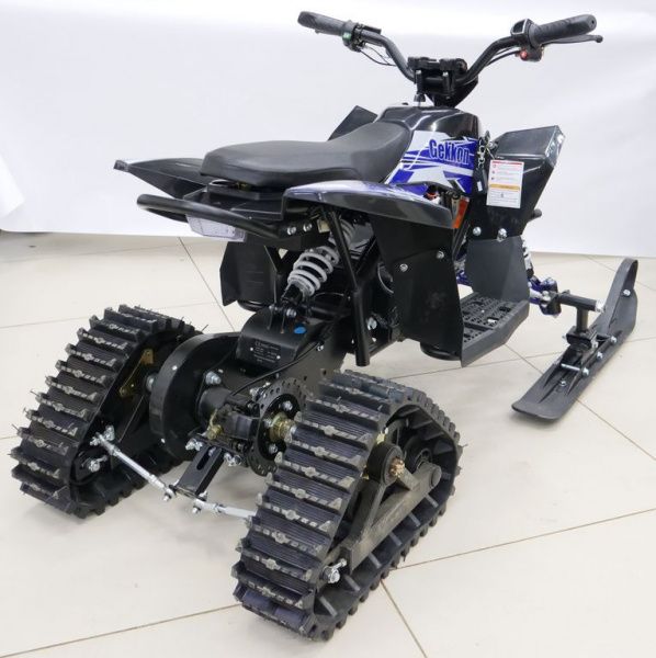 Детский снегоход Gekkon Snow (Снегоцикл) бело-красный