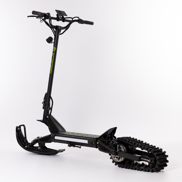 Зимний электроснегокат на гусенице / Гусеничный электросамокат Electroway T3S