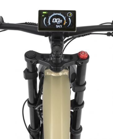 Электровелосипед Yokamura Dyna желтый