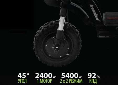 Электросамокат KAABO WOLF WARRIOR