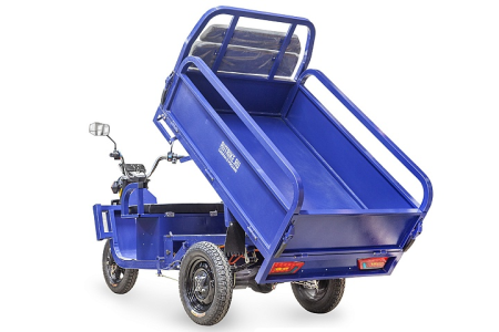 Грузовой электротрицикл Rutrike Партнёр 1500 48V1200W синий