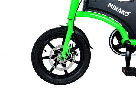 Электровелосипед Minako Smart 8 Ah Зеленый