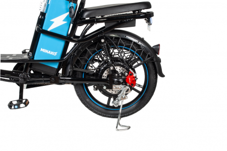 Электровелосипед Minako V.8 Pro синий