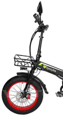 Электровелосипед Syccyba H1 DUAL красный