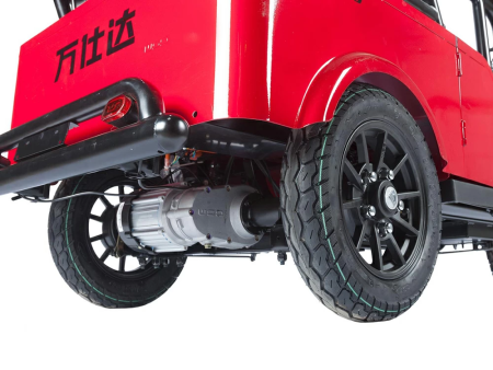 Электротрицикл Wanshida LC-F200 60V 1000Вт красный