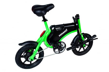 Электровелосипед Minako Smart 10 Ah Зеленый