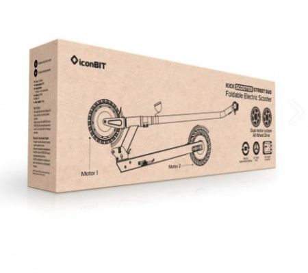 Электросамокат Kick Scooter STREET DUO