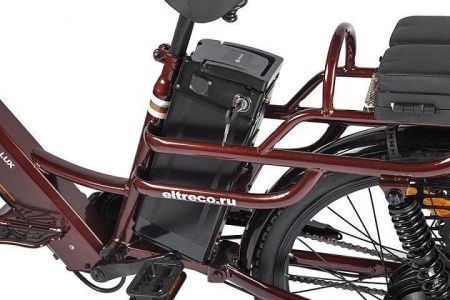 Велогибрид GREEN CITY e-ALFA LUX темно-серый