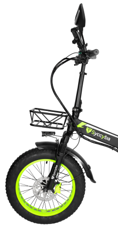 Электровелосипед SYCCYBA H1 (F10) задний привод зеленый