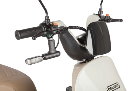 Электротрицикл Rutrike Gelbert Ogma 48V/60V 650Вт бело-коричневый