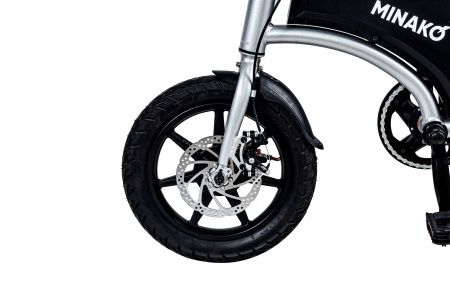 Электровелосипед Minako Smart 8 Ah Серый