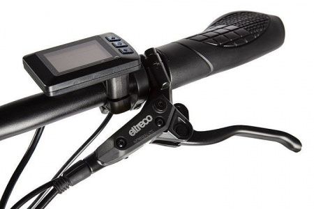 Велогибрид Eltreco XT 850 new черно-зеленый