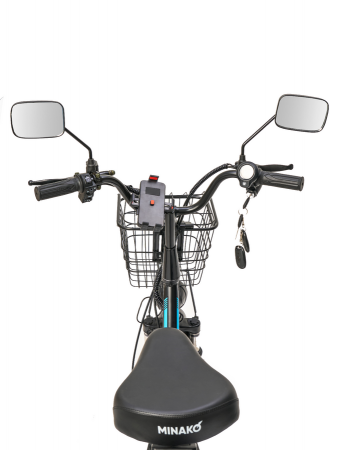 Электровелосипед Minako V.8 Pro черный