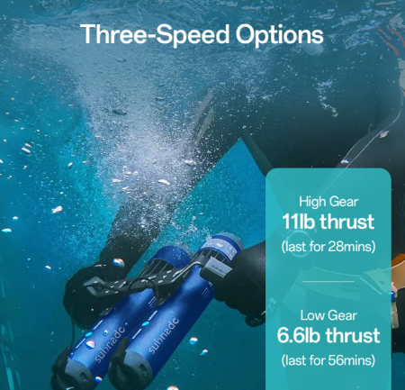 Подводный электроскутер SUBNADO-UNDERWATER SCOOTER WAYDOO LITE