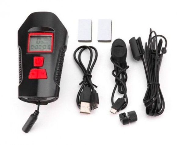 Фонарь светодиодный + Гудок универсальный для Электросамокатов FY-317A