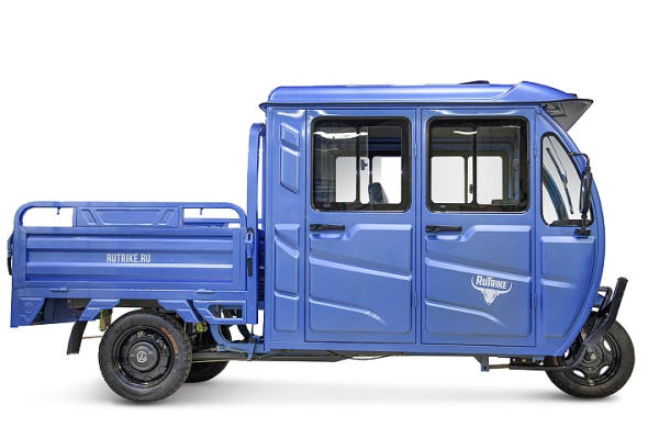 Грузовой электротрицикл Rutrike Рейс обогрев 1300 60V1200W синий