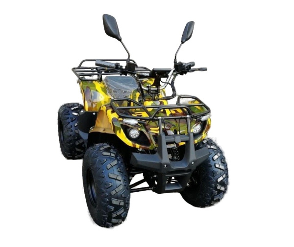 Квадроцикл GreenCamel Atakama T320 (48V 1000W R8 Дифференциал) армейский желтый