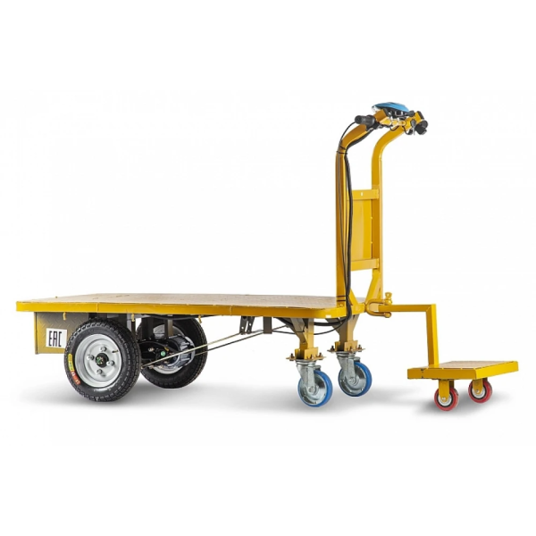 Платформенная тележка электрическая RuTrike ПЛИТА 1500