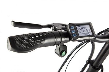 Велогибрид VOLTECO FLEX UP! черно-желтый