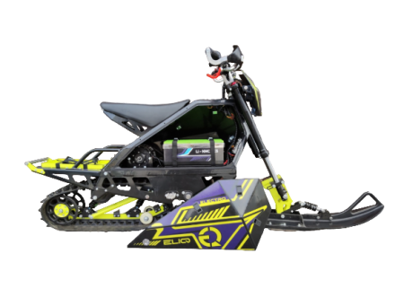 Сноубайк ELIQ Спорт АКБ 72AH, 72V + ЗУ 25А