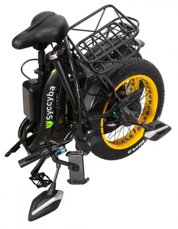 Электровелосипед SYCCYBA H2 (F11) DUAL YELLOW