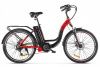 Электровелосипед Eltreco White (Черно-красный)