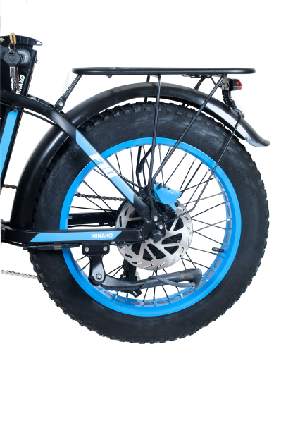 Электровелосипед Minako F10 Dual 48V20Ah синий