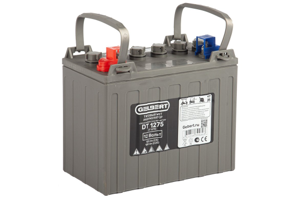 Тяговый WET аккумулятор Gelbert DT1275 (T1275) 12V120A/H C5