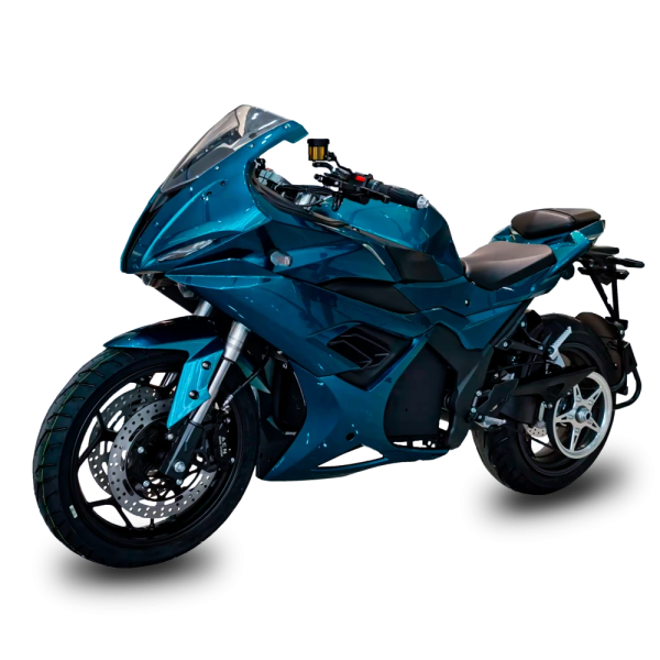 Электромотоцикл ECO BMW RR PRO Blue 72V80AH