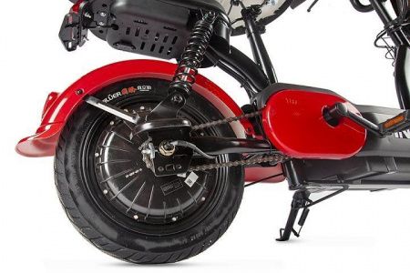 Электроскутер INTRO COMPACT черно-белый