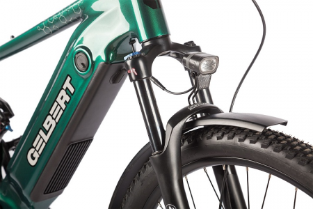 Электровелосипед Gelbert Alcor зеленый