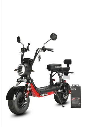 Электроскутер WHITE SIBERIA MINI R 3.0 BLACK 60V