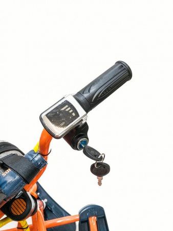 Электрический снегокат Nika Оранжевый