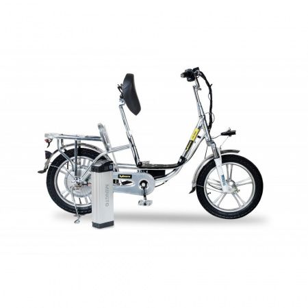 Электровелосипед MINGTO V12 LUX 60V20Ah (серебристый)