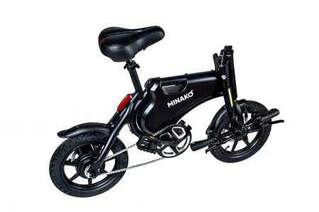 Электровелосипед Minako Smart 8 Ah Черный