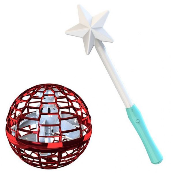 Летающий спиннер  FUTUMAG PRO синий (летающий бумеранг) + MAGIC CONTROLLER