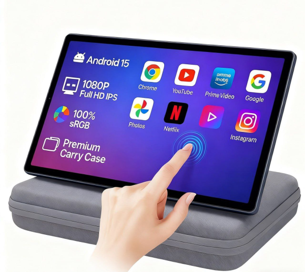 Портативный телевизор с сенсорным экраном 21.5" дюймов 6Gb/128Gb