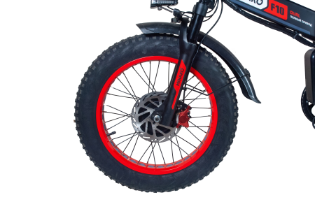 Электровелосипед Minako F10 Dual 48V20Ah красный