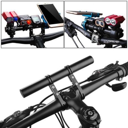 Выносной удлинитель руля Черный