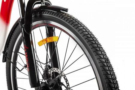 Электровелосипед Eltreco White (Бело-зеленый)