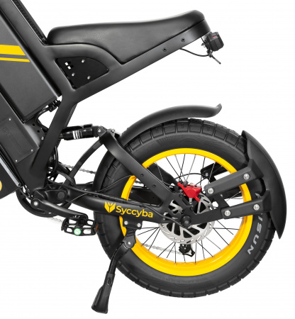 Электровелосипед Syccyba GT20 MAX DUAL полный привод