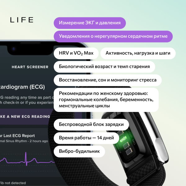 Фитнес-браслет WHOOP Life (MG) + подписка 1 год