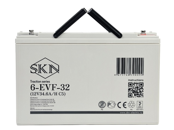 Тяговый аккумулятор SKN 6-EVF-32 (12V34.6A/H C5)