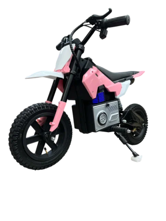 Детский электромотоцикл Coolco розовый