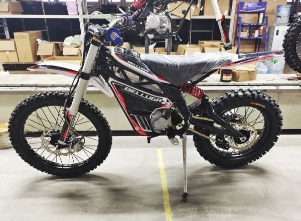 Электромотоцикл WHITE SIBERIA BELLUGA 6000W